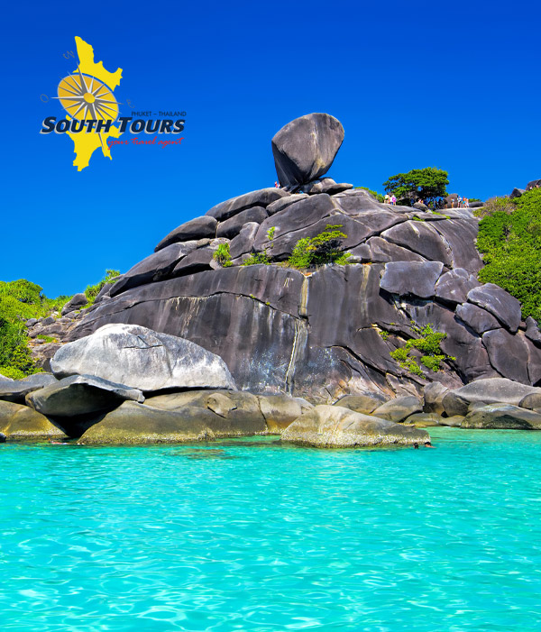 Similan Island famous rock